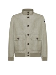 Blouson lin tech sable poches plaquées RRD Roberto Ricci Design Homme Lintech Val Jkt 26026 86 Strasbourg boutique shop flat