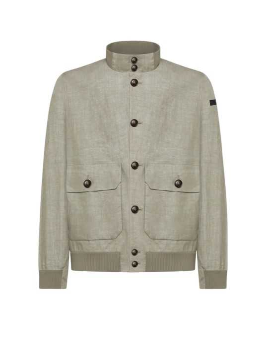 Blouson lin tech sable poches plaquées RRD Roberto Ricci Design Homme Lintech Val Jkt 26026 86 Strasbourg boutique shop flat