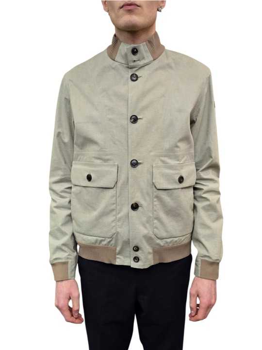 Blouson lin tech sable poches plaquées RRD Roberto Ricci Design Homme Lintech Val Jkt 26026 86 Strasbourg boutique shop face