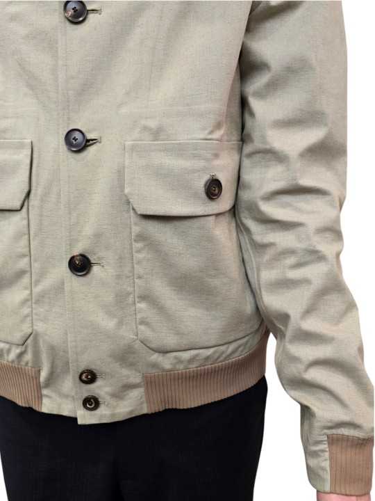 Blouson lin tech sable poches plaquées RRD Roberto Ricci Design Homme Lintech Val Jkt 26026 86 Strasbourg boutique shop poches