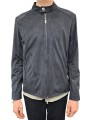 Blouson rider suède tech navy RRD Roberto Ricci Design Homme 26022 60 veste boutique Strasbourg face