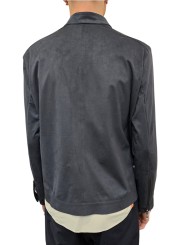 Blouson rider suède tech navy RRD Roberto Ricci Design Homme 26022 60 veste boutique Strasbourg dos