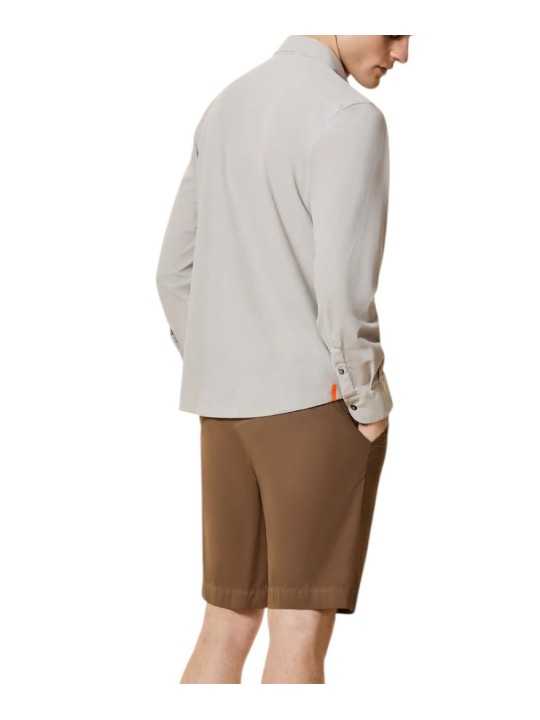 Chemise jersey tech sable RRD Roberto Ricci Design Homme 26256 85 shirt shop boutique Strasbourg store shirt dos