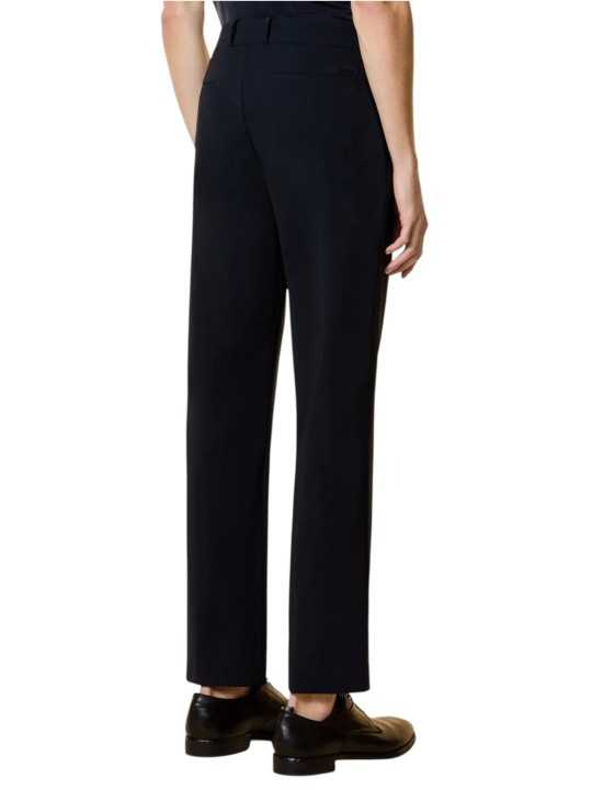 Pantalon Straigh blue black RRD Roberto Ricci Design Homme 26330 60 pant shop Strasbourg boutique store dos