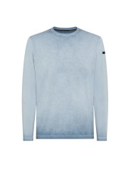 Pull tie & die ciel RRD Roberto Ricci Design Homme 26108 V63 boutique Strasbourg shop store flat