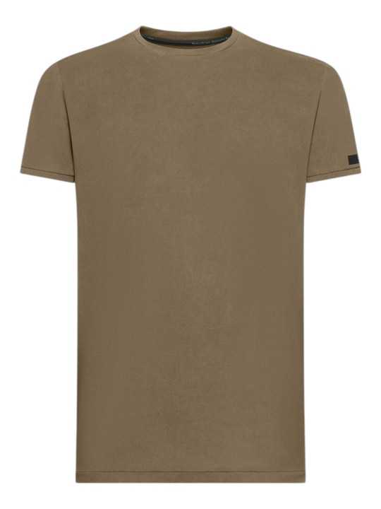 T-shirt techno wash piqué caramel RRD Roberto Ricci Design Homme 26218 84 boutique Strasbourg shop flat