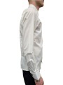 CHEMISE BLANCHE POIGNETS BOUTONS MANCHETTES U4014SG C5265 10 UNGARO HOmme boutique vêtement Strasbourg profil