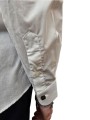 CHEMISE BLANCHE POIGNETS BOUTONS MANCHETTES U4014SG C5265 10 UNGARO HOmme boutique vêtement Strasbourg détail