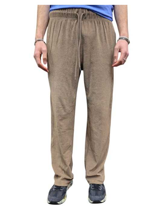 PANTALON EPONGE LUKA CAPUCCINO ANONYM HOMME boutique Strasbourg pant store face