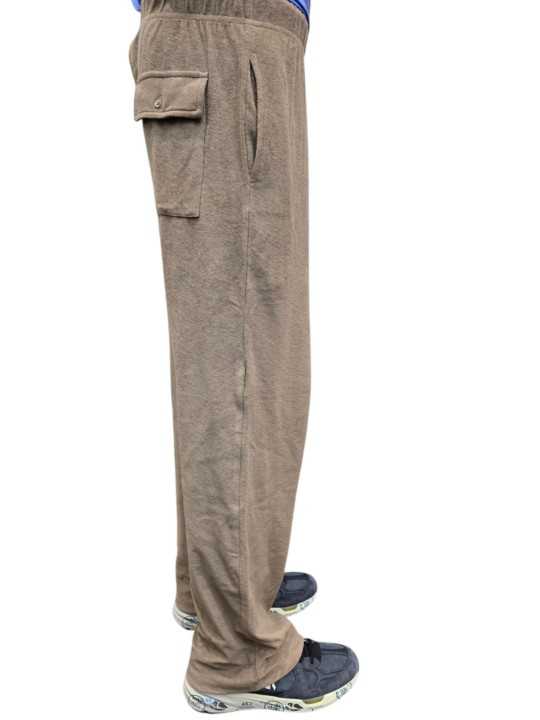 PANTALON EPONGE LUKA CAPUCCINO ANONYM HOMME boutique Strasbourg pant store profil