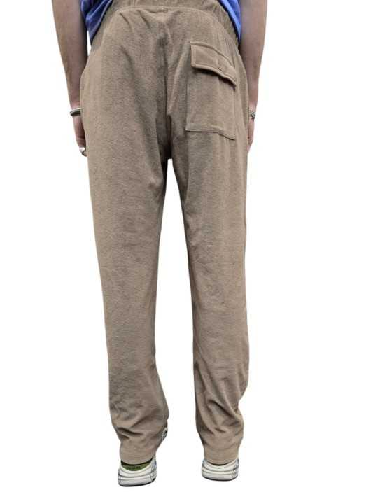 PANTALON EPONGE LUKA CAPUCCINO ANONYM HOMME boutique Strasbourg pant store dos