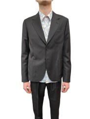 VESTE CHOCOLAT POCHES PLAQUEES QUADRILLE M1R 2363 V02990 69 PAUL SMITH HOMME Strasbourg store suit