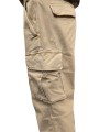 Cargo Chile M74 de couleur beige motif méduse brodée collection Mason's CBE073 249 Homme mode concept store Strasbourg détail