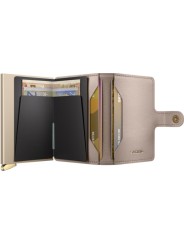 MINIWALLET PREMIUM EMBOSS MED DIAMOND CHALK PORTE CARTES SECRID boutique Strasbourg in