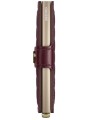 MINIWALLET PREMIUM EMBOSS MED DIAMOND BORDEAUX PORTE CARTES SECRID boutique store shop Strasbourg profil