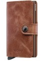 MINIWALLET VINTAGE MV COGNACBROWN PORTE CARTES SECRID boutique Strasbourg