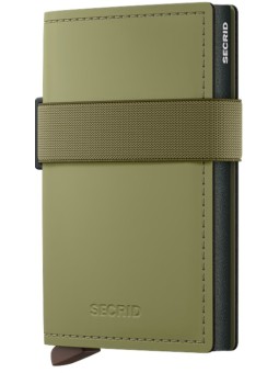 BANDWALLET MATTE BMALEAFKHAKI PORTE CARTES SECRID boutique store shop Strasbourg front