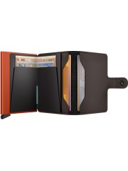 MINIWALLET MATTE MMTRUFFLE & ORANGE PORTE CARTES SECRID boutique Shop store Strasbourg open