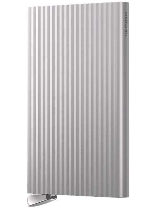 CARDPROTECTOR PREMIUM CFI FLUTED SILVER + PORTE CARTES SECRID store shop boutique Strasbourg front