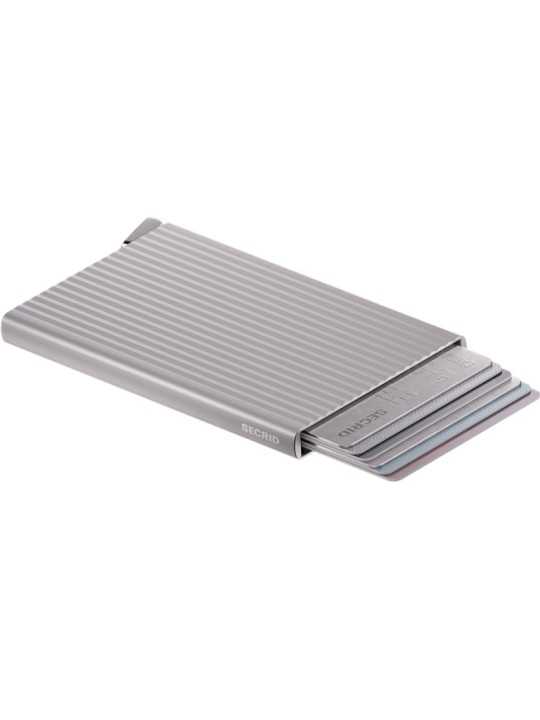 CARDPROTECTOR PREMIUM CFI FLUTED SILVER + PORTE CARTES SECRID store shop boutique Strasbourg open
