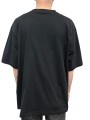 TSHIRT OVERSIZE UJ12 01 NOIR MANCHES COURTES ISABEL BENENATO homme shop boutique Strasbourg store back
