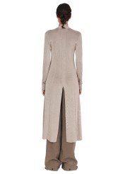CARDIGAN LONG FENTE TRICOTE BOUTON DK04S26 162 ISABEL BENENATO FEMME vêtement boutique Strasbourg créateur dos