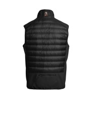 DOUDOUNE ZAVIER SANS MANCHE NOIR PMHYWU03 0541 PARAJUMPERS HOMME STRASBOURG dos