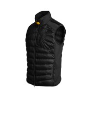 DOUDOUNE ZAVIER SANS MANCHE NOIR PMHYWU03 0541 PARAJUMPERS HOMME STRASBOURG profil