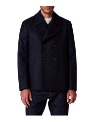 Caban laine Navy Paul Smith Homme M2R 597T N21059 49 Strasbourg Boutique Online Mode front