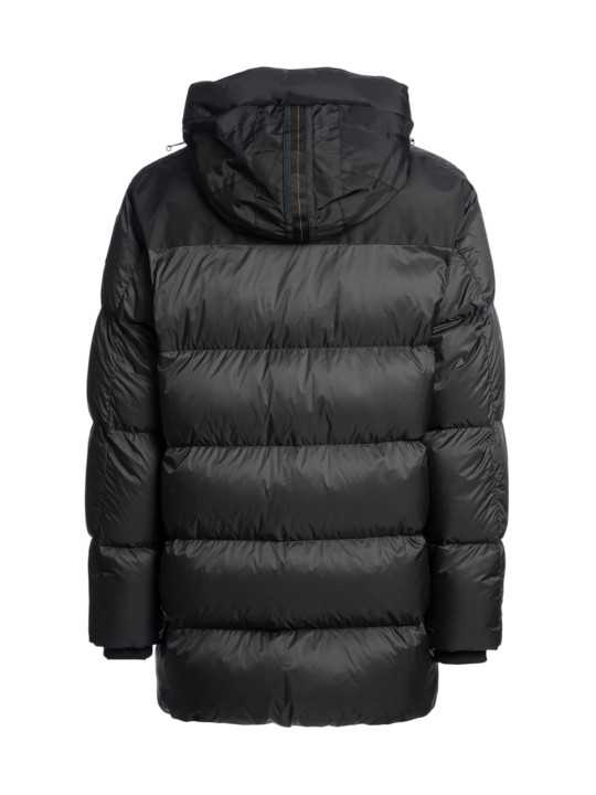 DOUDOUNE SHEDIR MI LONGUE NOIR PMPUEN04 0541 PARAJUMPERS HOMME STRASBOURG dos