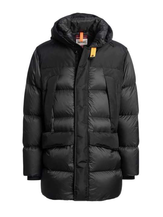 DOUDOUNE SHEDIR MI LONGUE NOIR PMPUEN04 0541 PARAJUMPERS HOMME STRASBOURG face