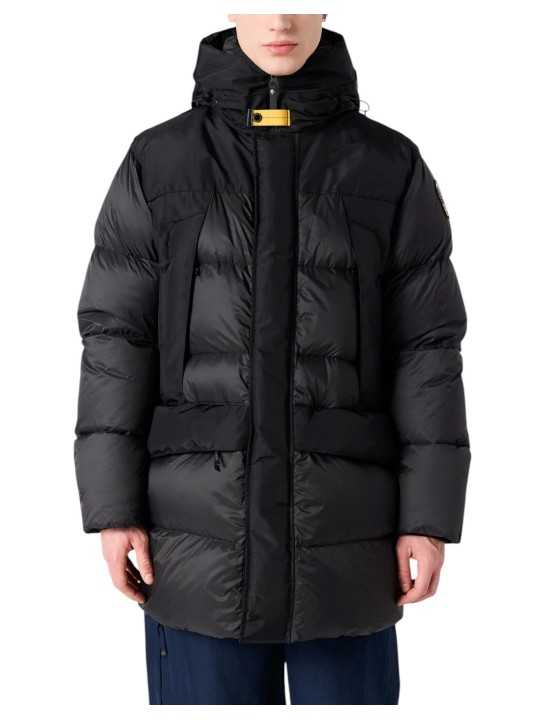 DOUDOUNE SHEDIR MI LONGUE NOIR PMPUEN04 0541 PARAJUMPERS HOMME STRASBOURG porter face