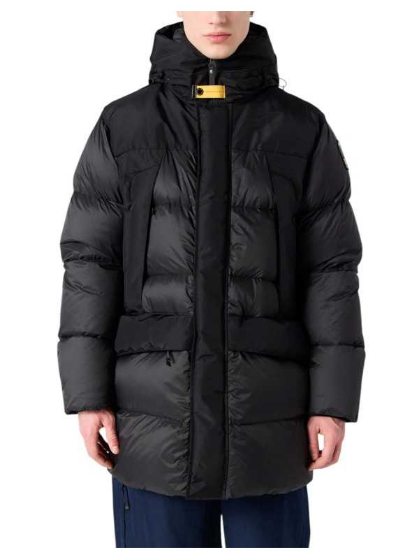 DOUDOUNE SHEDIR MI LONGUE NOIR PMPUEN04 0541 PARAJUMPERS HOMME STRASBOURG porter face