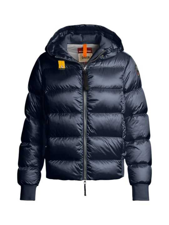 DOUDOUNE COURTE MARIAH BLUE NAVY PWPUSX42 0316 PARAJUMPERS FEMME STRASBOURG face