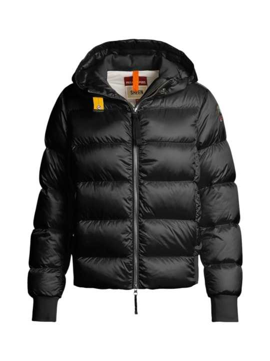 DOUDOUNE COURTE MARIAH NOIR PWPUSX42 0541 PARAJUMPERS FEMME STRASBOURG face