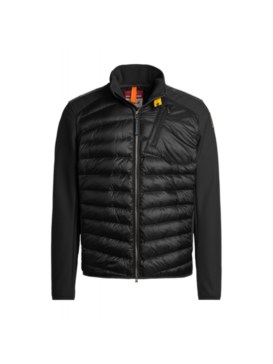 Doudoune Jayden manches nid d abeille noir Parajumpers PJS Homme PMHYWU01 0541 Front