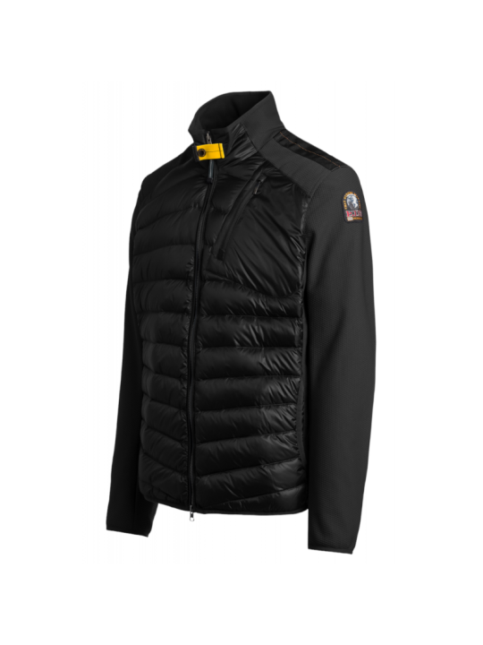 Doudoune Jayden manches nid d abeille noir Parajumpers PJS Homme PMHYWU01 0541 Side