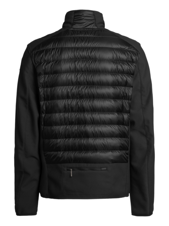 Doudoune Jayden manches nid d abeille noir Parajumpers PJS Homme PMHYWU01 0541 Back