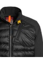 Doudoune Jayden manches nid d abeille noir Parajumpers PJS Homme PMHYWU01 0541 Close-up