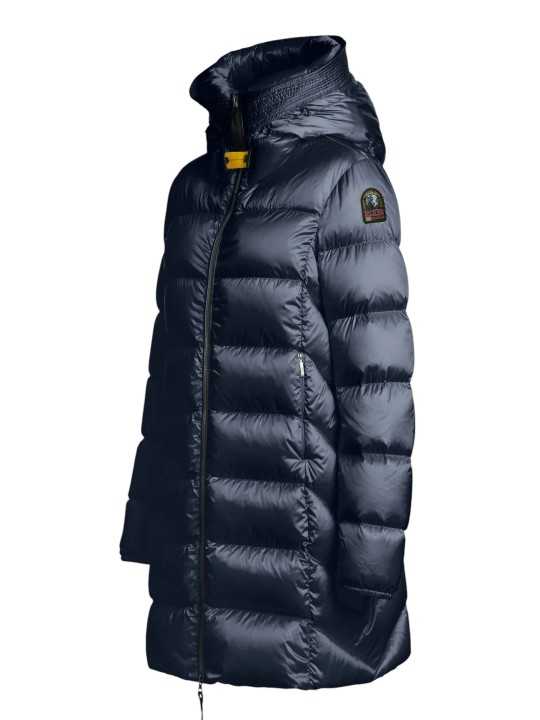 DOUDOUNE MARION MI LONGUE BLUE NAVY PWPUSX34 0316 PARAJUMPERS FEMME profil