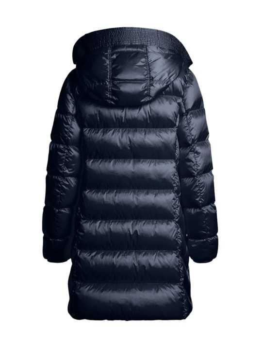 DOUDOUNE MARION MI LONGUE BLUE NAVY PWPUSX34 0316 PARAJUMPERS FEMME dos
