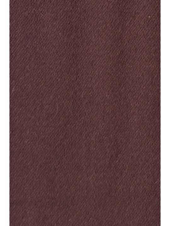 Pantalon chocolat Valérie large tresse 4PNT7V1210 CBE0725 800 Mason’s femme boutique Strasbourg zoom