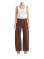 Pantalon chocolat Valérie large tresse 4PNT7V1210 CBE0725 800 Mason’s femme boutique Strasbourg look