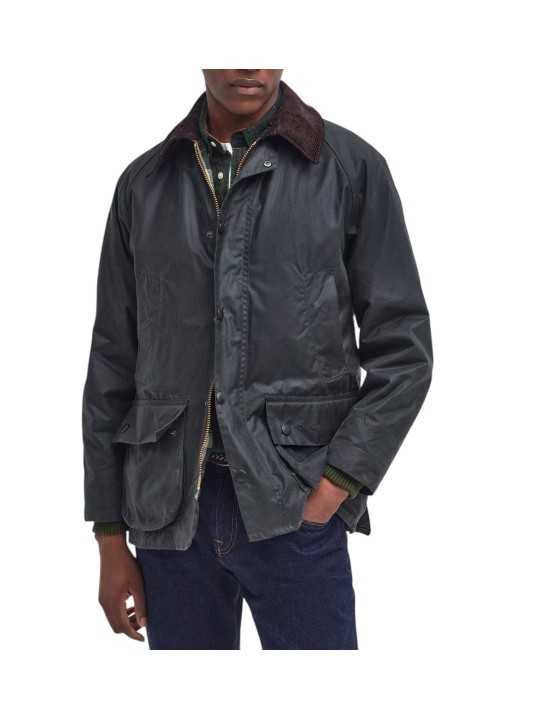 VESTE BEDALE SAGE MWX 0018 SG91 BARBOUR HOMME STRASBOURG BOUTIQUE face
