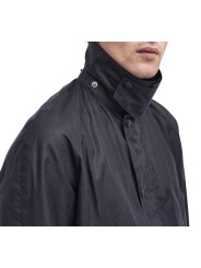 VESTE ASHBY NAVY MWX 0339 NY92 BARBOUR HOMME STRASBOURG BOUTIQUE col remonté