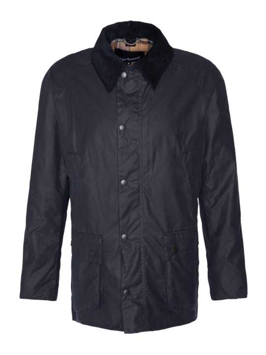 VESTE ASHBY NAVY MWX 0339 NY92 BARBOUR HOMME STRASBOURG BOUTIQUE solo