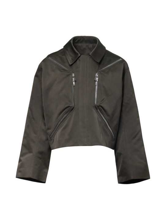 Blouson Heizer Mac Jacket poches zippées dark dust Rick Owens femme RP01F6705 THD 78 boutique strasbourg shop store online dvt