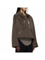 Blouson Heizer Mac Jacket poches zippées dark dust Rick Owens femme RP01F6705 THD 78