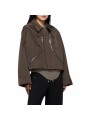 Blouson Heizer Mac Jacket poches zippées dark dust Rick Owens femme RP01F6705 THD 78 boutique strasbourg shop store online look