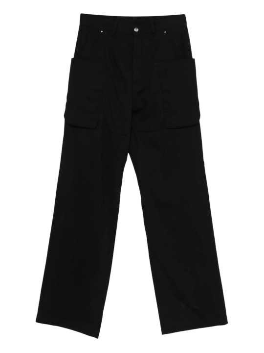 JEANS STEFAN NOIR POCHES RABATS RU01F2334 WT 09 RICK OWENS HOMME STRASBOURG solo